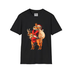 Raindeer Santa T-Shirt